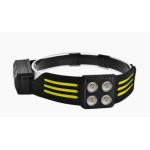 Lanterna de cap 6806 profesionala cu 6 benzi COB si 4 LED Acumulator de 1200mAh Senzor miscare 800 lumeni