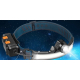 Lanterna de cap LED COB cu inductie W678 si 3 moduri iluminare USB 3W