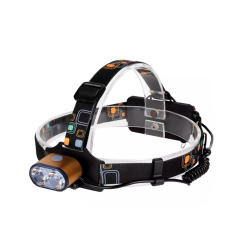 Lanterna de cap BL K28 cu 2 LED incarcare USB si 3 moduri iluminare