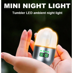 Mini Lanterna de camping multifunctionala reincarcabila YM B81 cu baza magnetica si trepied 9 moduri de iluminare