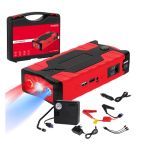 Jump starter power bank cu cabluri de pornire si compresor 10.000 mAh cutie de transport