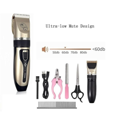 KIT ingrijire animale companie aparat de tuns masina de taiat unghii si accesorii