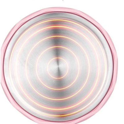 Fierbator electric tip cana pliabil Silicon/Inox putere 600W capacitate 0.6L ALB