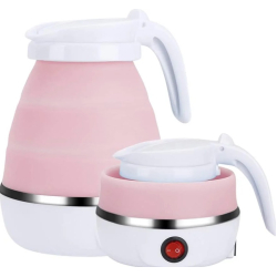 Fierbator electric tip cana pliabil Silicon/Inox putere 600W capacitate 0.6L ROZ