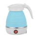 Fierbator electric tip cana pliabil Silicon/Inox putere 600W capacitate 0.6L ALBASTRU
