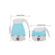 Fierbator electric tip cana pliabil Silicon/Inox putere 600W capacitate 0.6L ALBASTRU