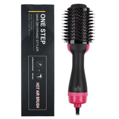 Perie fixa pentru par cu aer cald putere 1000W One Step 3 in 1