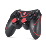Controler wireless X3 iOS/Android/Windows Bluetooth Baterie reincarcabila Negru/Rosu