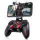Controler wireless X3 iOS/Android/Windows Bluetooth Baterie reincarcabila Negru/Rosu