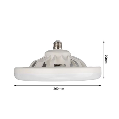 Aplica LED cu 3 functii ventilator incorporat fasung E27 putere 30W