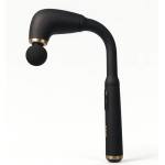 Aparat de masaj fara fir MD9820 cu 4 capete interschimbabile si maner curbat