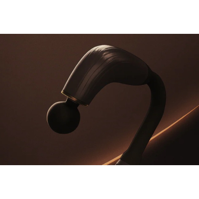 Aparat de masaj fara fir MD9820 cu 4 capete interschimbabile si maner curbat