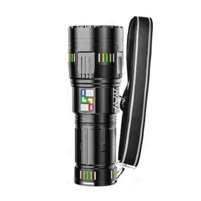 Lanterna profesionala BL G601 fiabilitate 4 acumulatori 18650 Incarcare USB