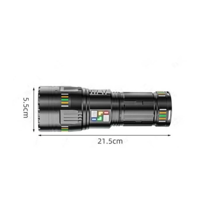 Lanterna profesionala BL G601 fiabilitate 4 acumulatori 18650 Incarcare USB