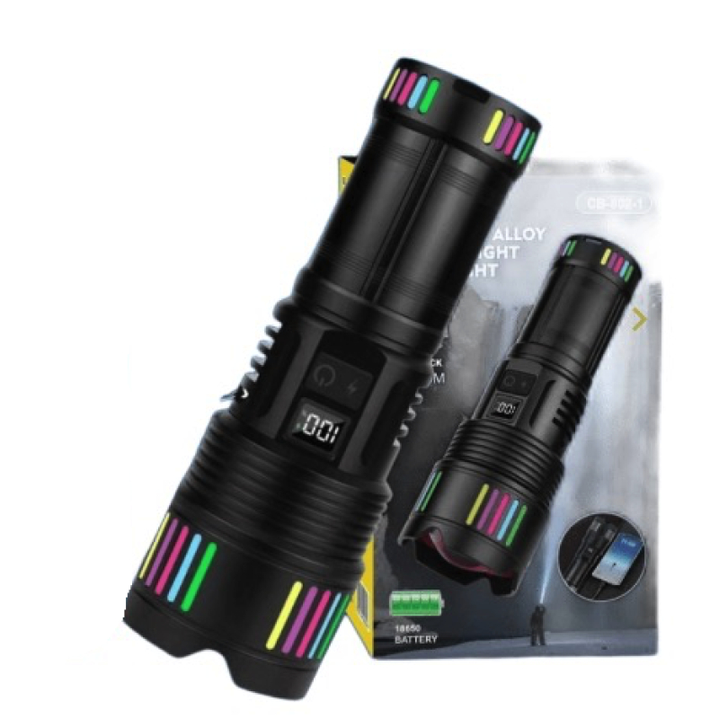 Lanterna de mana COBA CB 802 1 compacta cu 4 acumulatori