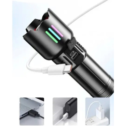  Lanterna profesionala de mana CB W522D Putere de 2000 lumeni