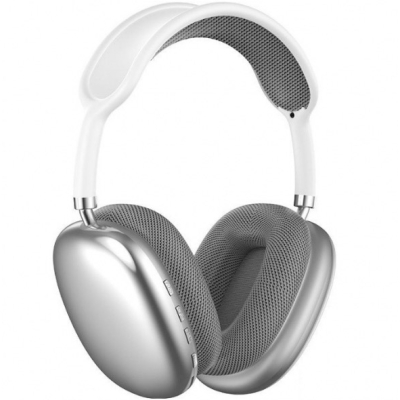 Casti audio P9 Pro Max Wireless Bluetooth sunet 3D difuzor HiFi GRI