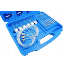 Trusa 36 piese Tester presiune injectoare 6 eprubete 24 de adaptoare 6 recipiente cu tub