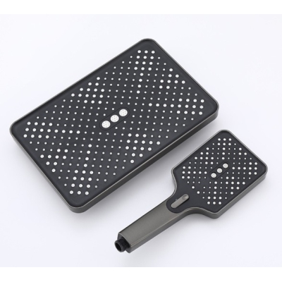 Set de dus inteligent pentru baie cu afisaj digital mixer pentru baie cu 4 functii dus tip ploaie si bideu