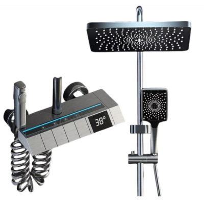 Set de dus smart cu afisaj LED control termostatic si 4 moduri pulverizare Tehnologie Avansata