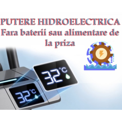 Set de dus smart cu afisaj LED control termostatic si 4 moduri pulverizare Tehnologie Avansata