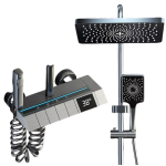 Set de dus smart cu afisaj LED control termostatic si 4 moduri pulverizare Tehnologie Avansata