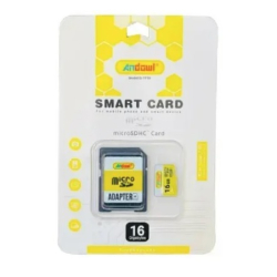 Card de memorie Andowl Q TF16 MicroSDHC 16GB cu adaptor