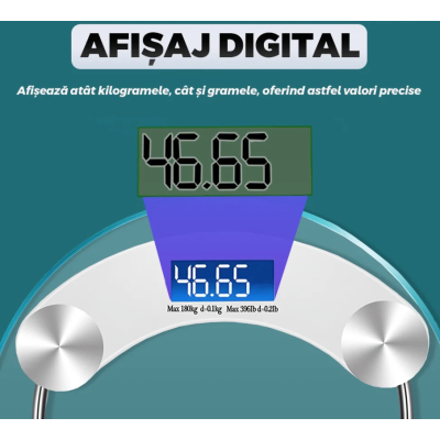 Cantar electronic corporal 2003 rotund afisaj digital precizie ridicata capacitate de 150 kg