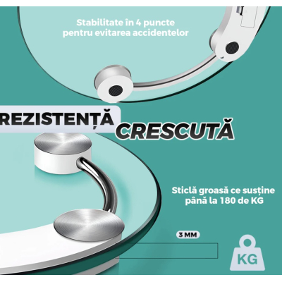 Cantar electronic corporal 2003 rotund afisaj digital precizie ridicata capacitate de 150 kg