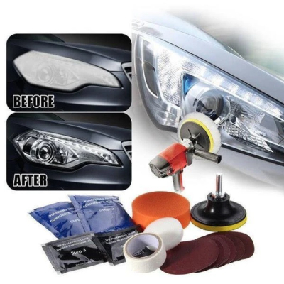 Kit Polish Faruri Auto Visbella cu discuri de curatare