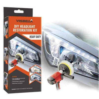 Kit Polish Faruri Auto Visbella cu discuri de curatare
