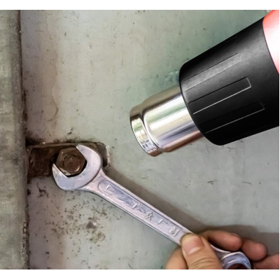 Pistol electric cu aer cald 220V de 2500W cu 2 tipuri de temperatura reglabila