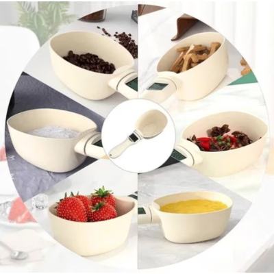 Cantar digital in forma de lingura proportionare precisa 800g 24 cm