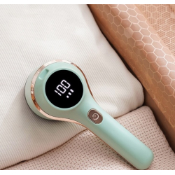 Aparat de curatat scame 3 viteze ajustabile afisaj digital LED incarcare USB