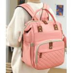 Rucsac multifunctional pentru Scutece Bebelusi atasabil pe manerul caruciorului ROZ