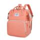 Rucsac multifunctional pentru mamici capacitate mare design simplu ROZ