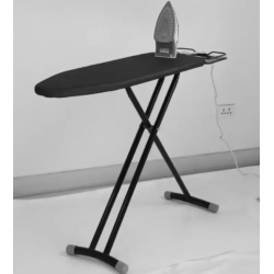 Masa de calcat cu suport pentru fierul de calcat pliabila si reglabila