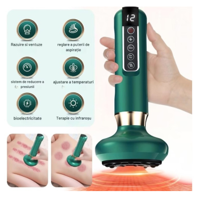 Aparat de masaj electric pentru reducerea celulitei 12 moduri 4 setari