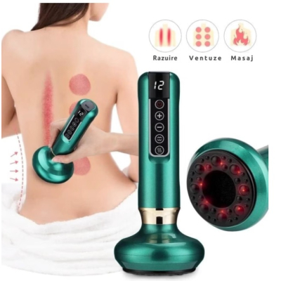 Aparat de masaj electric pentru reducerea celulitei 12 moduri 4 setari