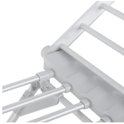 Uscator de rufe electric suprafata 12m inaltime ajustabila aluminiu inoxidabil pliabil 230W