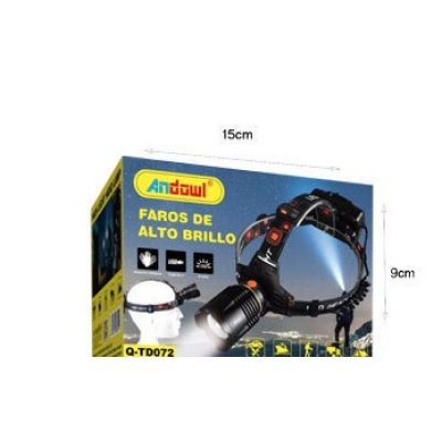 Lanterna de cap profesionala Q TD072 cu LED puternic