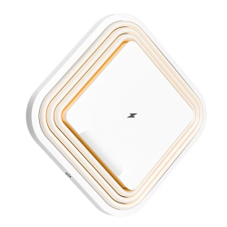 Lampa de noapte LED A92 pliabila incarcare wireless 25W alba 138x138mm