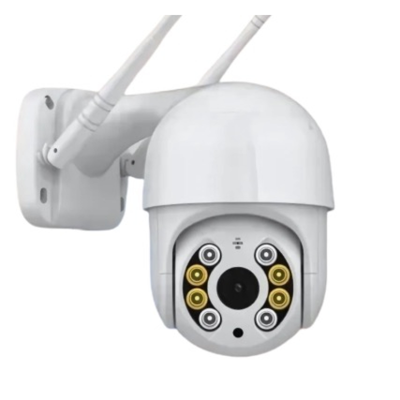 Camera de supraveghere video wireless pentru exterior rotatie 360 de grade mod de vedere nocturna