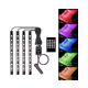 Lumini ambientale auto Q CD58 Kit interior LED RGB cu telecomanda Model 9 Led