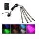 Lumini ambientale auto Q CD59 Kit interior LED RGB cu telecomanda Model 12 Led