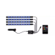 Lumini ambientale auto Q CD59 Kit interior LED RGB cu telecomanda Model 12 Led