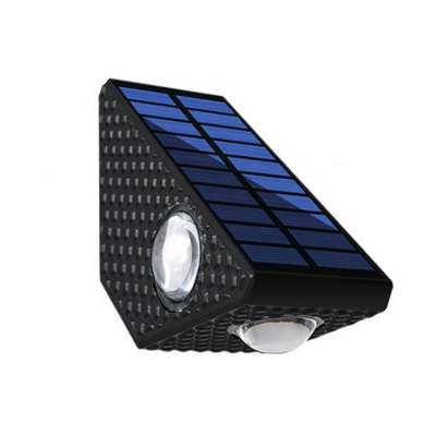 Lampa solara cu 3 LED puternice pentru trepte