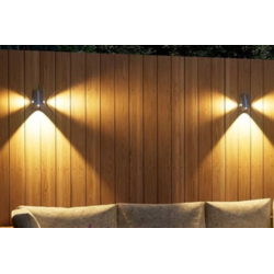 Lampa solara cu 3 LED puternice pentru trepte