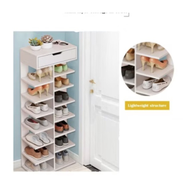 UB Pantofar lemn dublu cu 7 etaje elegant si versatil 100 x 40 x 22cm