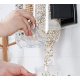 Dispenser TRIPLU pentru cereale si alimente uscate montat pe perete cu 3 cupe
